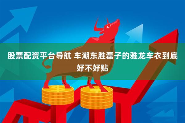 股票配资平台导航 车潮东胜磊子的雅龙车衣到底好不好贴